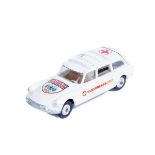 A unique Corgi mock-up Citroen Safari ID19 BRDC Ambulance . In white with genuine Corgi decals, BRDC