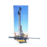 A Liebherr 1:50 scale diecast model Piling and Drilling Rig. A highly detailed construction model of