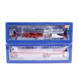 2 Bachmann Liliput HO gauge German locomotives. A DR Class 05 4-6-4 streamlined tender loco, 05 003,