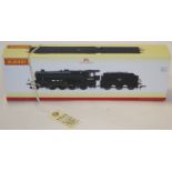 A Hornby OO gauge BR Class 8F 2-8-0 tender locomotive, 48045 (R3564). In unlined black livery.