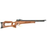 A .22” Falcon Light Hunter Raptor FN19 compressed air rifle, number 74481, with 8 shot magazine, the