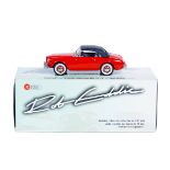 Brooklin Models Rob Eddie series 1956 Volvo P1900 (RE.13A). An example in red with black convertible