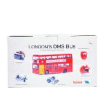A Gilbow 1:24 scale London Daimler DMS Bus (99101). In London Transport livery, Finchley Garage