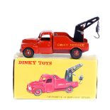 French Dinky Camionette De Dépannage Citroën (582). In deep red with 'Dinky Service' to sides,