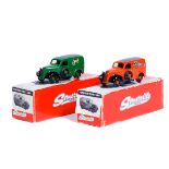 2 Somerville Models. 2x Fordson 5CWT Van in orange India Tyres livery and another in CASTROL green