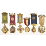 R.A.O Buffaloes: Primo Jewels: Mother Lodge of the World, HM silver gilt and enamels, named to
