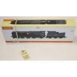 A Hornby OO gauge BR Re-built Merchant Navy Class 4-6-2 locomotive. Elder-Dempster Lines 35030, in