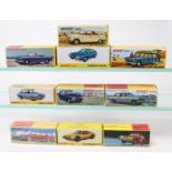 10 Atlas Dinky Toys Reissue French series - Break Simca 1500 (507). 204 Peugeot (510). Comerciale