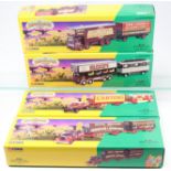 9x Corgi Classics from The Showmans Range. Scammell Highwayman Ballast set (16501). Leyland Dodgem