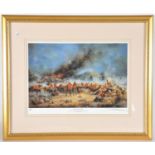 A coloured print “The Formidable 24th”, defence of Rorke’s Drift, after original by David