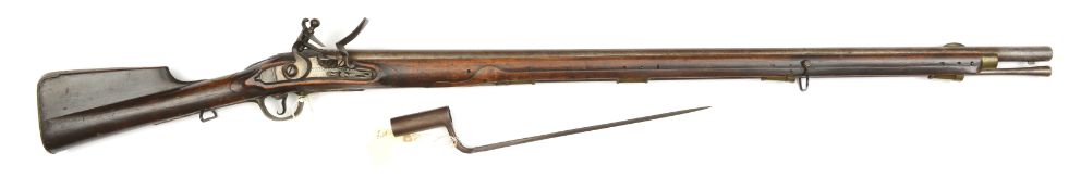 A good scarce .75” Prussian 1740/73 Pattern Potsdam flintlock musket, 57” overall, barrel 41” with