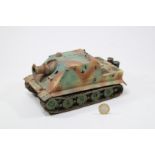 A The New Model Army Strumtiger German WW2 tank. An impressively large resin model measuring 210mm