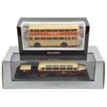 2 1:43 Limited Edition German Bus and Coach. A Minichamps Bussing D2U mit Offenem Heckeinsteig '