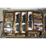 A quantity of Mainline 'OO' gauge railway. 2x GWR tender locomotives - a Manor class 4-6-0 Hinton