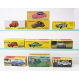 10 Atlas Dinky Toys Reissue French series - Taxi Simca Aronde Elysee (24UT), in reproduction box.