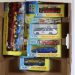 5x 1960s/70s Matchbox King Size vehicles. K-20, Tractor Transporter. K-21, Mercury Cougar. K-22,