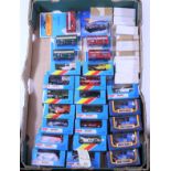 44x Matchbox vehicles. Including; 24x 1980s Matchbox in blue window boxes/blue card blister