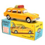 Corgi Toys Citroen Safari ID19 (436). Wild Life Preservation example In deep yellow with light brown