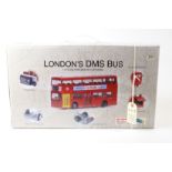 A Gilbow 1:24 scale London Daimler DMS Bus (99101). In London Transport livery, Finchley Garage