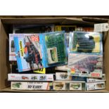 31 unmade plastic kits. Airfix OO scale 6x locomotive kits- 3x Harrow. 2x B.R. Mogul and an