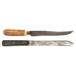 A good Vic carving knife, 9” SE blade marked “IXL Geo. Wostenholm & Son, Sheffield England”,