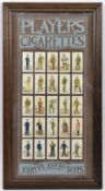 5 sets of cigarette cards: Players “Cycling” (in album), “Cricketers 1934” and “Derby and Grand