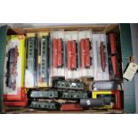 A quantity of Fleischmann and Liliput 'HO' model railway. Fleischmann- 2x DB tender locomotives-