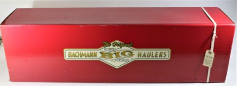 A Bachmann Big Haulers electric American outline G scale (1:20.3 scale) narrow gauge 4-6-2 tender