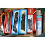 A quantity of 'OO gauge railway. 2 Airfix tender locomotives - BR Royal Scot class 4-6-0 Royal Scot,