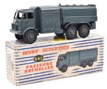 A Dinky Supertoys Pressure Refueller (642). In RAF blue livery. Boxed, some wear. Contents VGC.