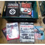 18 books, mostly of WWII German interest, including "Hitler's Samurai, the Waffen SS in Action", and