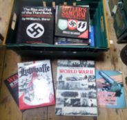 18 books, mostly of WWII German interest, including "Hitler's Samurai, the Waffen SS in Action", and
