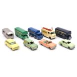 9 Matchbox Series. 2x Guy Pickfords Removal vans, blue and green examples. Foden Sugar Container,