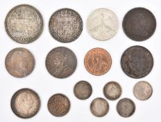 Approx 300 assorted Commonwealth and other overseas coins, many modern European etc but including: