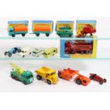 20 Matchbox. 7x Matchbox Series - No.1 Mercedes truck. No.2 Mercedes trailer. No.24 Rolls Royce