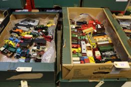 140+ diecast vehicles by Matchbox, EFE and other various makes. Including commercial vehicles,