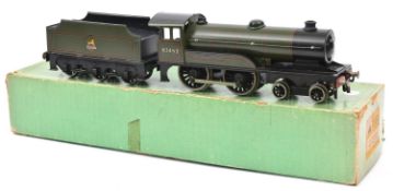 A Bassett-Lowke 'O' gauge 3-rail electric locomotive. 'Prince Charles, RN 62453. In BR lined green