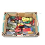 35x Dinky Toys for restoration. Including; Motor Patrol Boat, Guy flatbed, Market Gardener's