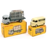 2 French Dinky Toys. A Citroen Camionnette 1200K, CH Gervais (25CG). A Simca Glazier's Truck (