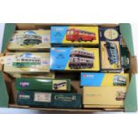 13 Corgi Classics etc. 2x The Connoisseur Collection - Guy Arab-Swindon and an AEC Routemaster -