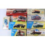 10 Corgi Classics etc. AEC Mercury Truck & Trailer, S. Houseman. Foden 8 Wheel Rigid, Robson's of