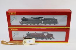 2 Hornby Railways locomotives. An LMS class 8F 2-8-0 tender locomotive, RN8042 (R2249) in