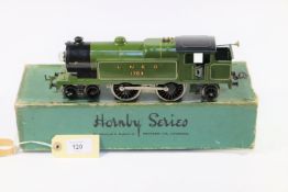 A Hornby O gauge 3-rail (20v) No.2 Special LNER 4-4-2T locomotive, 1784 (E220). In lined green
