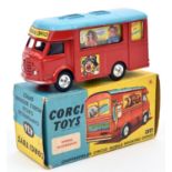 Corgi Toys Chipperfields Circus Mobile Booking Office (426). In red with light blue roof, complete