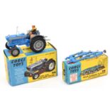 2 Corgi Toys. A Ford 5000 Super Major Tractor (67), complete with driver and instructions. A Four