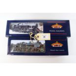 2 Bachmann OO locomotives. A Fairburn BR 2-6-4 tank locomotive RN 42073 in lined black livery (32-