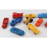 10 Tomte-Lardal and similar moulded plastic vehicles. Of basic construction, manufactured in W.