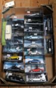 20 Fabbri Magazine Issue James Bond Vehicles. GAZ Volga, Goldeneye. Alfa Romeo GTV6 and a Mercedes-