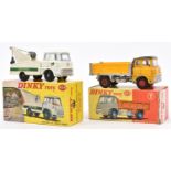 2 Dinky Toys. Bedford TK crash Truck (434). Example in white and green Top Rank Motorway Service