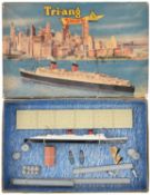 A Tri-ang Minic RMS Queen Elizabeth Presentation Set (M.891). Comprising RMS Queen Elizabeth, 2x